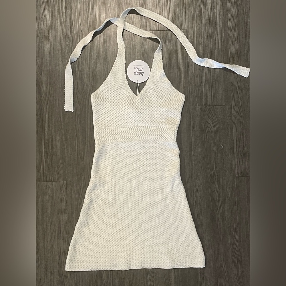 Princess Polly knitted halter dress